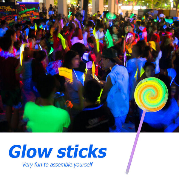 Lollipop Glow Sticks Fluorescent light Magic Wand Luminous Party Children's toys