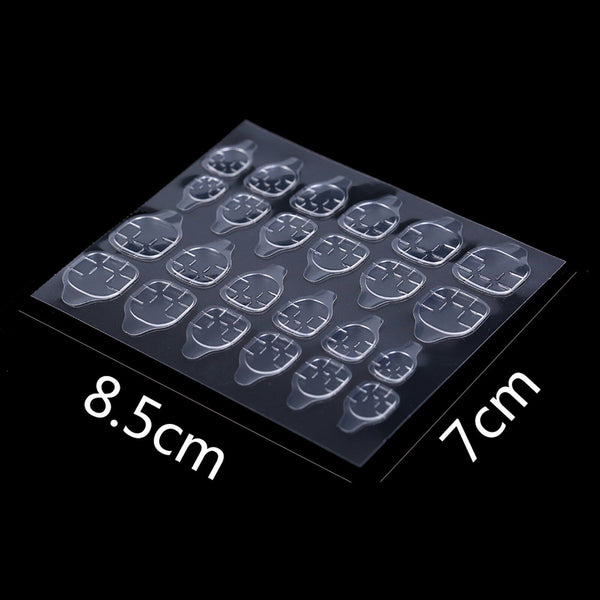 480X Double Sided Adhesive Press On Nail Stickers Clear Tape Glue Tabs Sell New