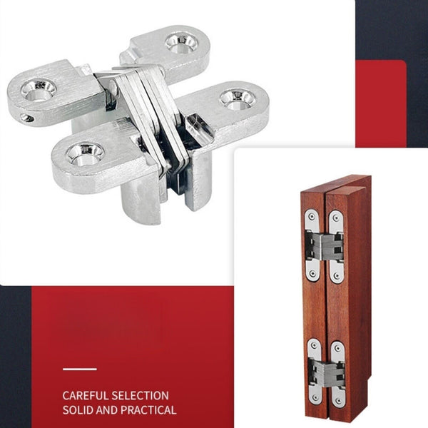 Invisible Cross Hinge Hidden180 Degree Concealed Invisible Hinges Door