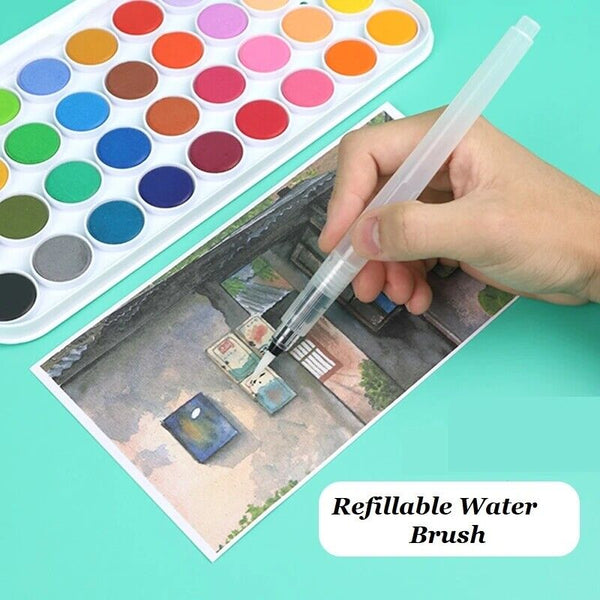 Artist Ink Water Brush Pen Set For Watercolor Calligraphy Painting Drawing