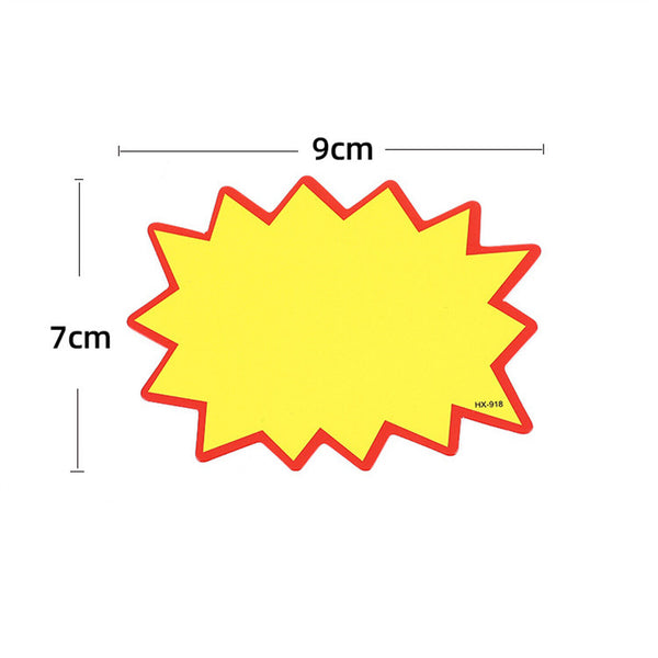 Price Tags – Retail Sale Signs & Promotion Label Cards 100pk