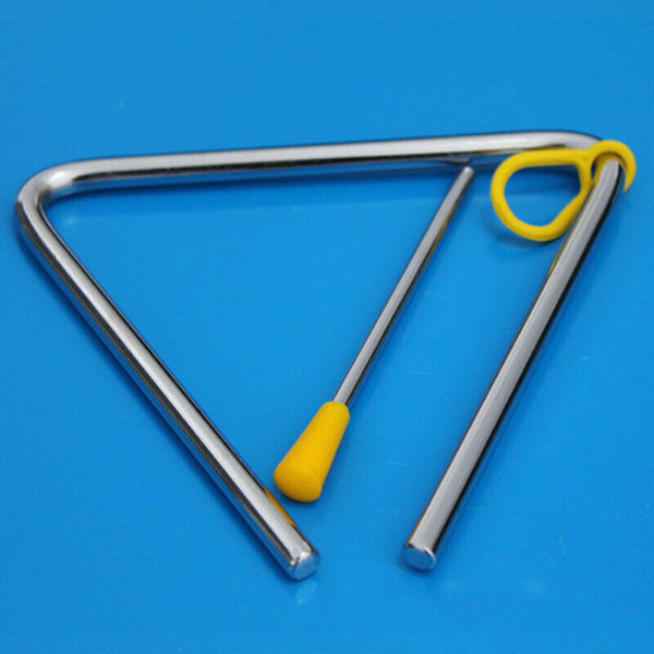10cm Musical Triangle Alloy with Striker Rod Percussion Instrument Kids Toys AU
