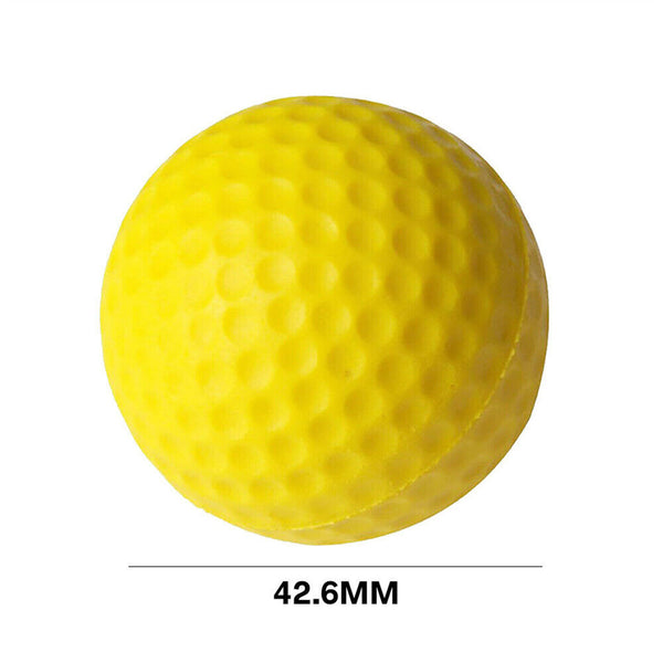 24 Pack Golf Practice Foam Balls PU Sponge Ball Indoor Outdoor Training Random