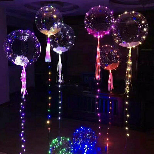 24cm Clear Large Roubd BOBO Bubble Balloons Transparent Wedding Party Decoration