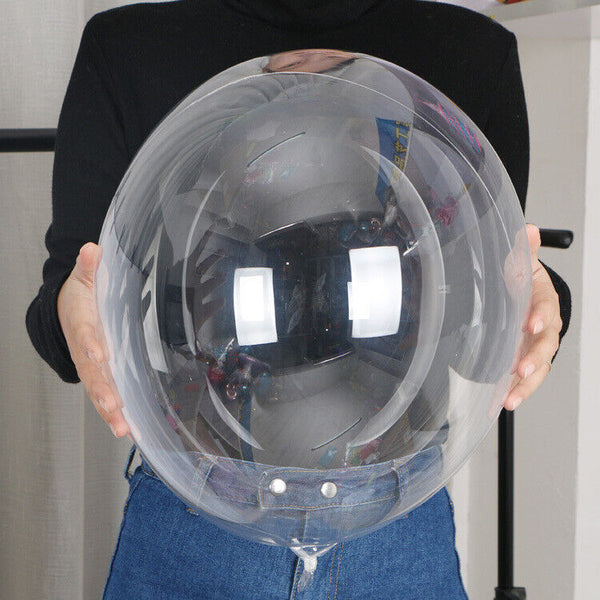 45 cm Super Transparent Bubble Balloon Jumbo Helium Clear BOBO Wedding Party 16