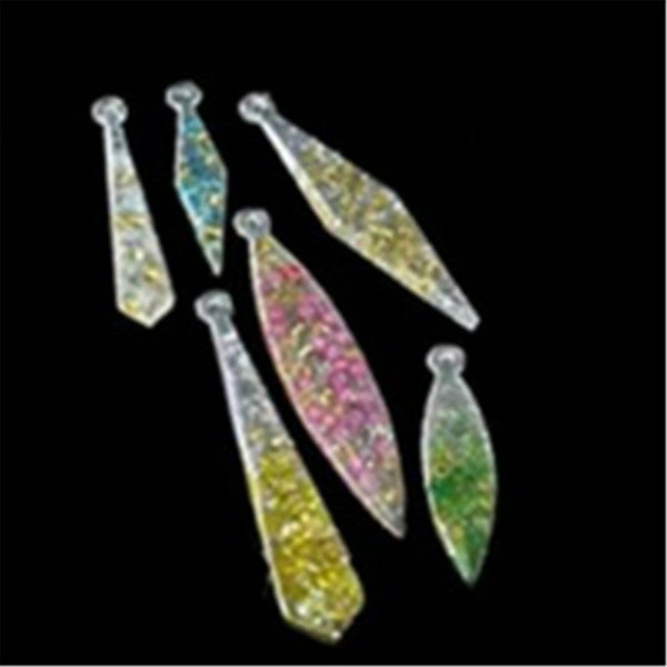 3x Silicone Earring Pendant Mold Jewelry Making Resin Epoxy Mould Casting Craft