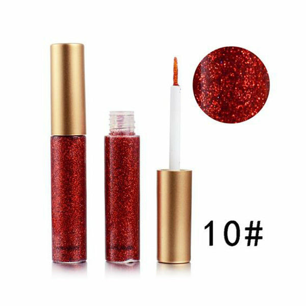 Glitter Liquid Eyeliner Eye Makeup Shimmer Diamond Eyeliner Shadow Eyeshadow AU