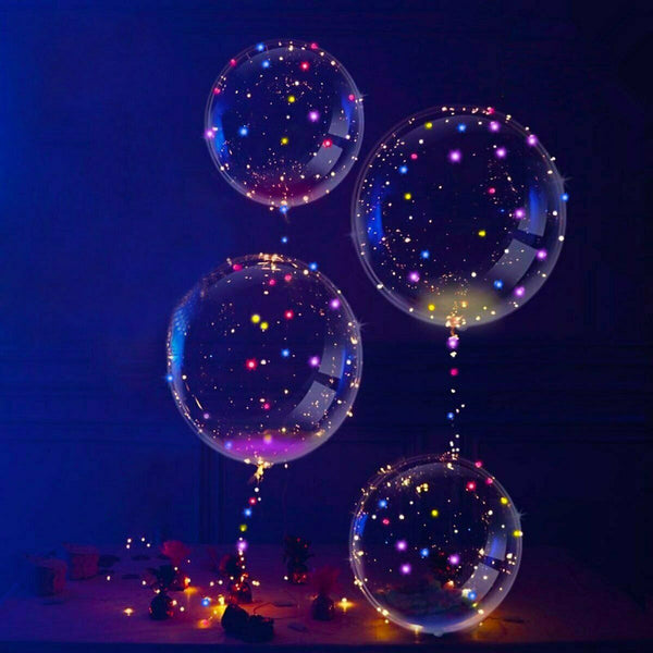 24cm Clear Large Roubd BOBO Bubble Balloons Transparent Wedding Party Decoration