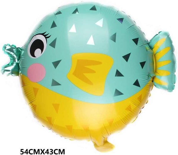 5pcs Ocean Animal Foil Balloon Set Party Supplies Kids Birthday Decoration