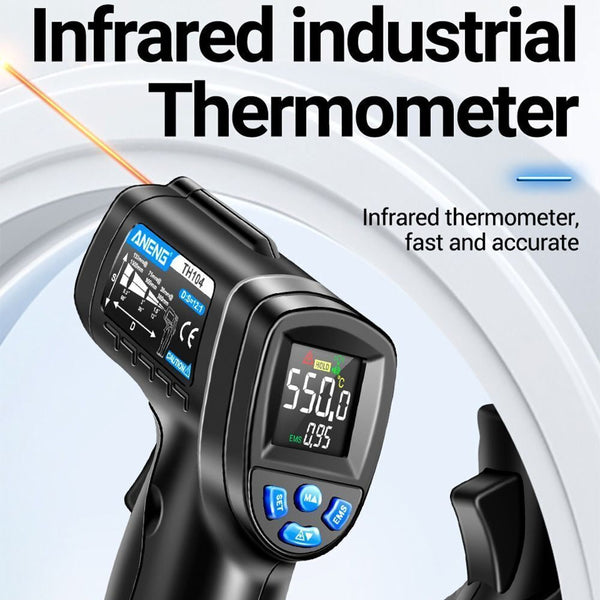 IR Infrared Thermometer Food Pizza BBQ Oven Laser Sensor Digital Temperature Gun