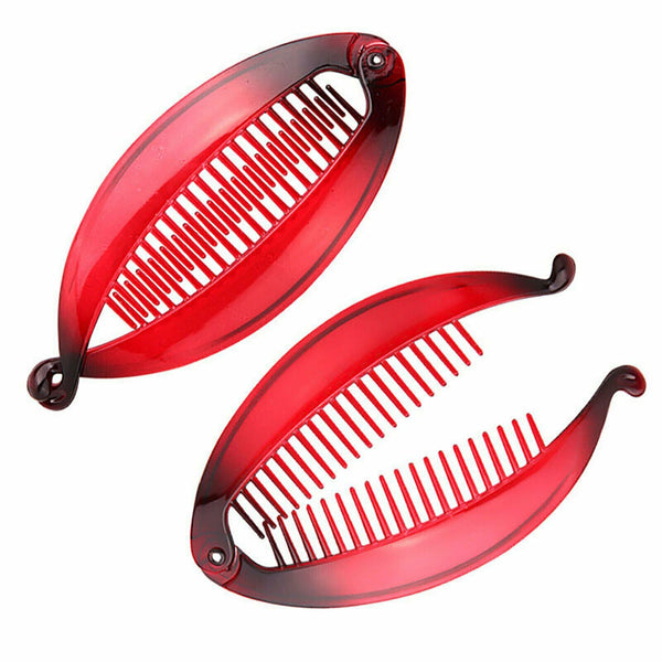 Claw Clips 8pc – Large Fish Shape Hair Clamps Banana Clips