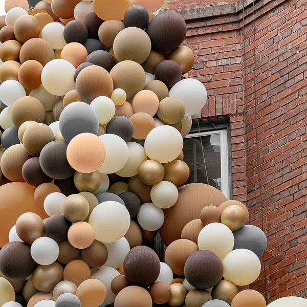 122X Coffee Balloon Arch Garland Kit Baby Shower Wedding Birthday Party Decor AU