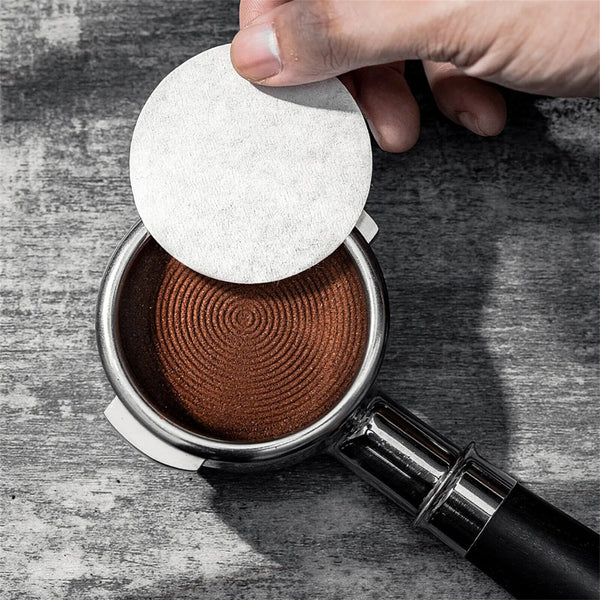 100PCS Paper Filters Replaced Round Moka Pot Coffee Espresso Maker Brew Filters