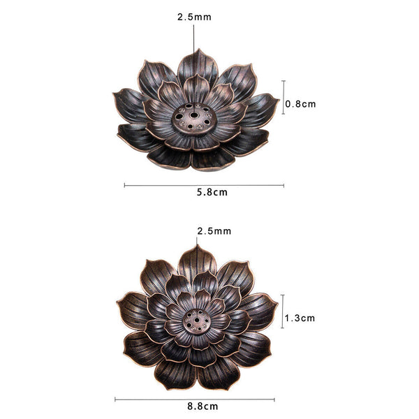 Incense Burners Stick Holder Lotus Home Aromatherapy Insence Burner Plate AU