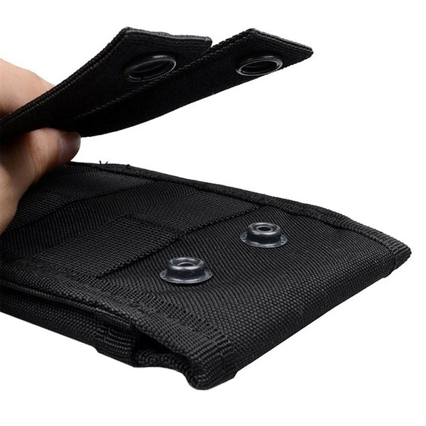 2x Universal Outdoor Tactical Mobile Phone Pouch Holster Case Bag Hook Holder AU