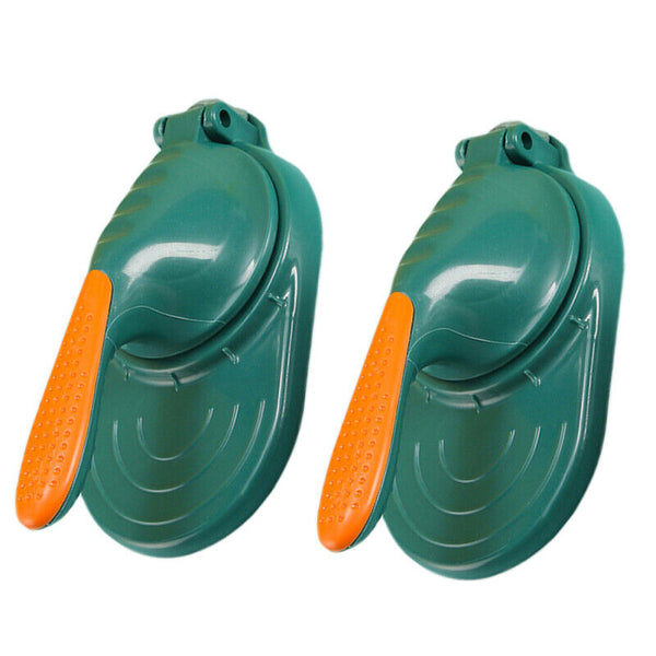 2PCS Manual Dumpling Skin Mold Kitchen Lazy Jiaozi Maker Dough Press Maker Tool - Lets Party