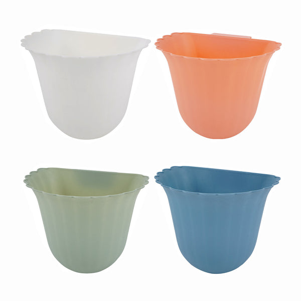 4PCS Hanging Folding Kitchen Trash Can, Mini Trash Can For Kitchen Cabinet Door - Lets Party