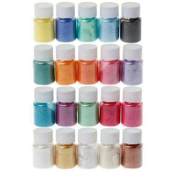 8-32x Pearl Resin Pigment Powder for Epoxy Floors Metallic Dye Ultra Mixed Color