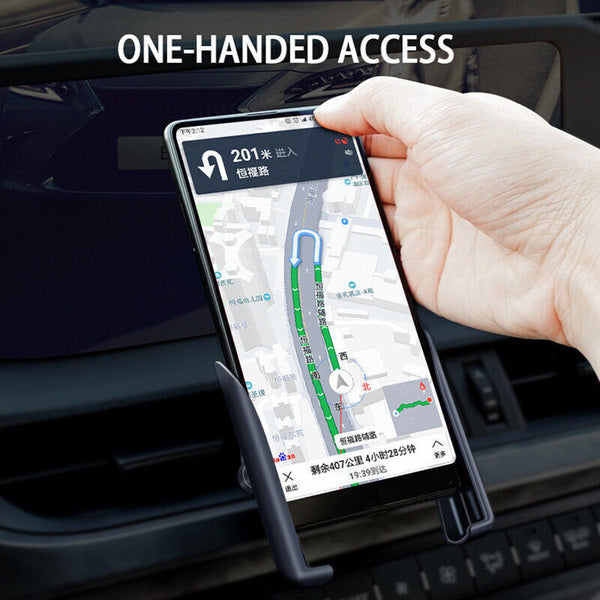 Phone Holder Car Gravity Cradle Dashboard Gravity & Air Outlet Bracket AU ST