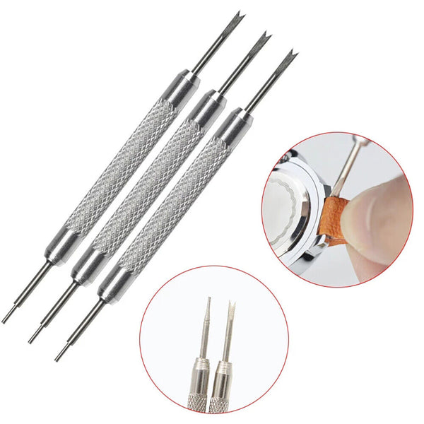 10X Wrist Watch Band Repair Tool Kit Spring Bar Pins Link Remover Watchmakers AU - Lets Party