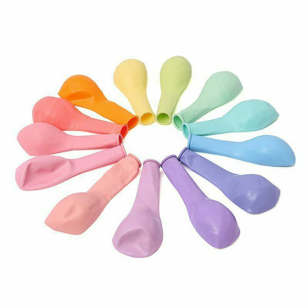 10pcs 25cm Macaron Pastel Retro Balloon Balloons Birthday Wedding Party AU