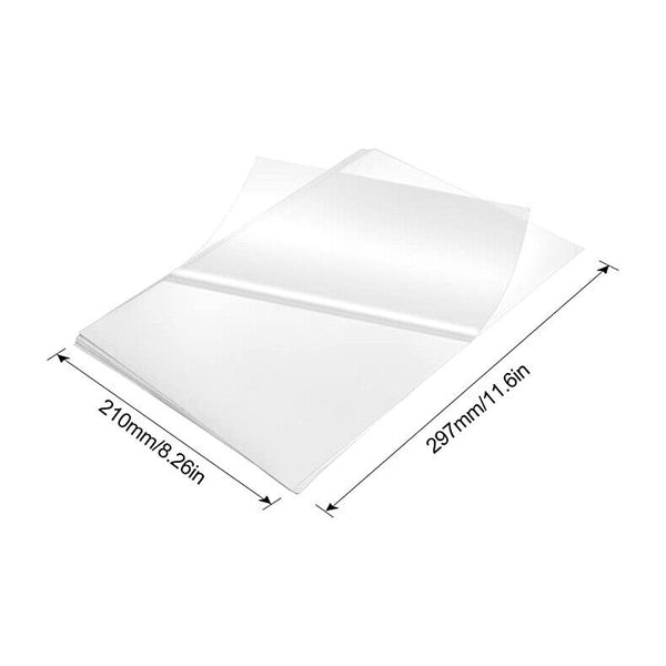 A4 Transparent Clear Glossy Self Adhesive Sticker Paper Label Inkjet Printer AU