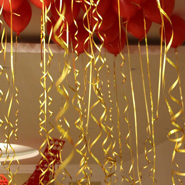 Up 5X 10M Balloons Curling Ribbons Birthday Party Wedding Decor Craft Scrapbook