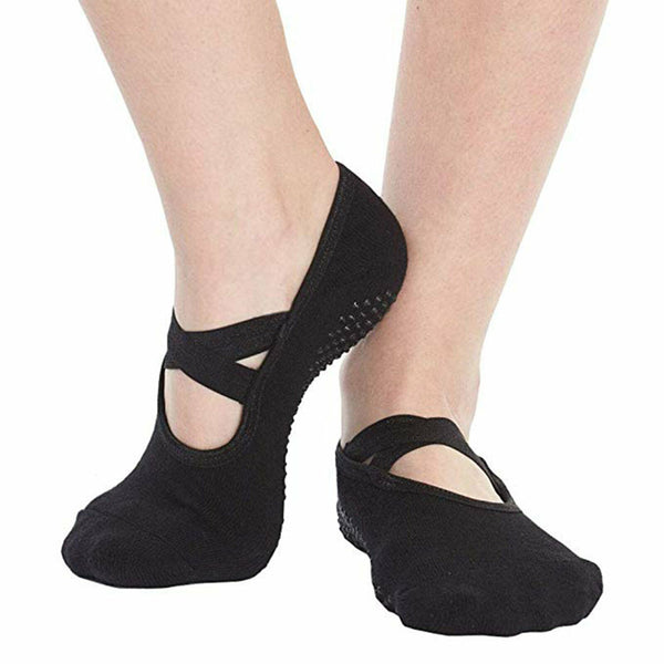 Pairs Socks Cotton Soft Breathable Non-Slip Casual Yoga Sports Five Finger