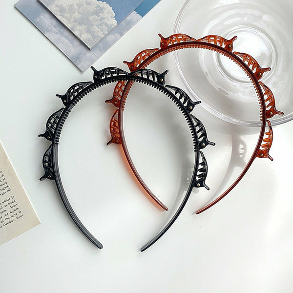 Double Bangs Hairstyle Hairpin Hair Accessories Popular Headband Clips AU