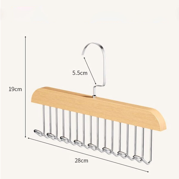 Anti Slip Multi Hook Coat Hanger Bra Hanger Scarf Organizer Space Saving Hanger