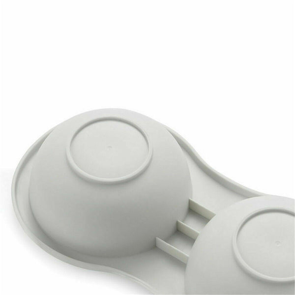 2x Draining Egg Boiler Set Edible Silicone Double Microwave Egg Poacher Cookware