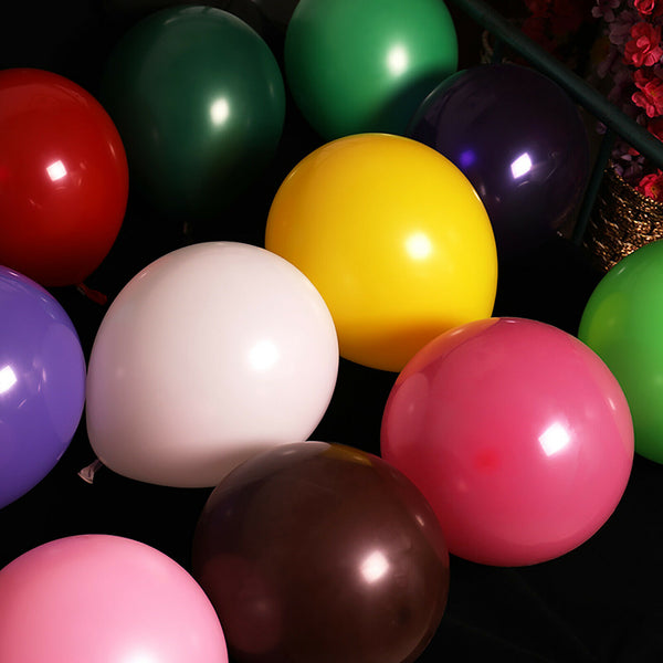 10-100x Latex Standard 25cm Helium Balloons Balloon Party Wedding Birthday 10