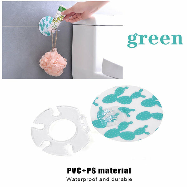 3X Toothbrush Holder Shaver Storage Rack Strong Suction Bathroom Organizer Wall