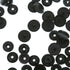100 Set Size 20 T5 Black Plastic Resin Press Studs Snap Fasteners Poppers AU