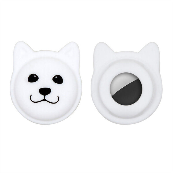 Silicone Pet Protective Case For Apple Airtag Loop GPS Finder Dog Cat Collar Tag