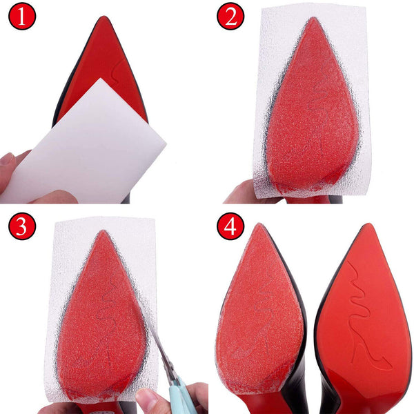 Sole Stickers Anti-Slip Sole Cover Protector Shoes Grip Pad for High Heels