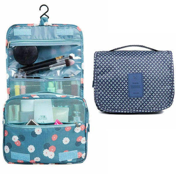 1PC Travel Cosmetic Makeup Bag Storage Large Bag Hanging Toiletry Case Organizer