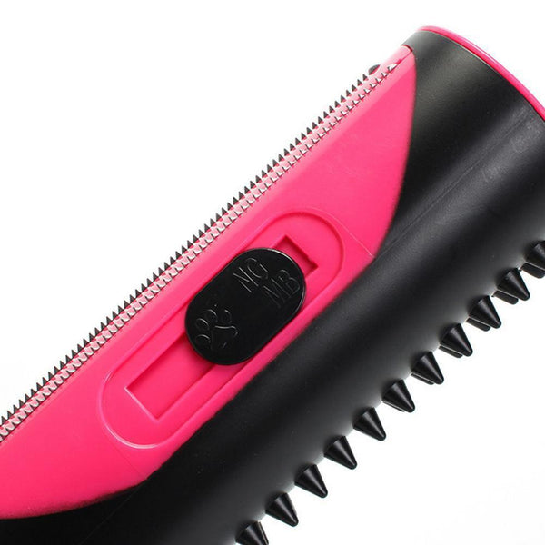 3in1 Deshedding Tool Dog Cat Horse Pet Grooming Brush Comb Hair Removal Bristle
