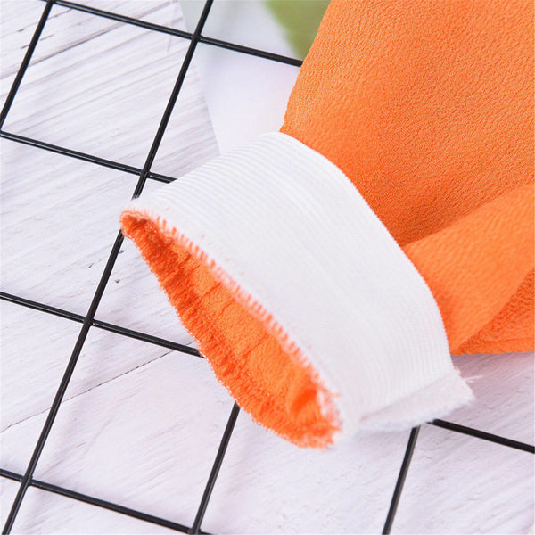 2Pcs Moroccan Bath Scrub Glove Hammam Exfoliating Body Facial Tan Massage Mitt A