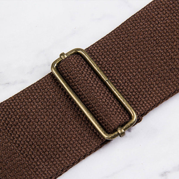 Luxury Leather Cotton Guitar Acoustic Electric Basses Guitar Strap Adjustable AU