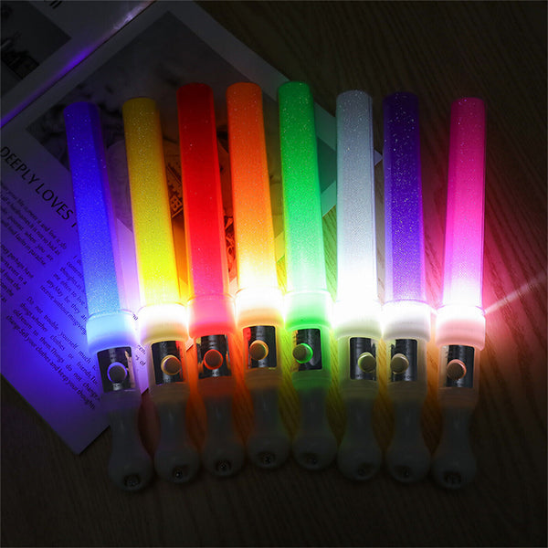 LED Glow Stick Light Short Flash Hand Concert Props Camping Emergency Party Lamp