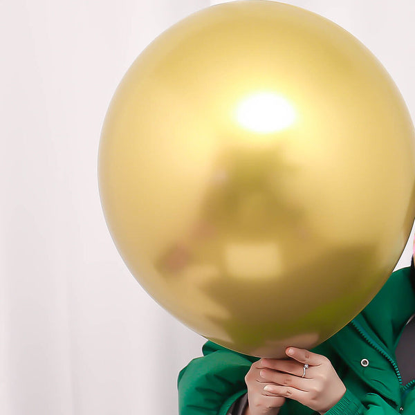 Giant 60cm Chrome Metallic Balloons Wedding Birthday Party Balloon Decoration AU