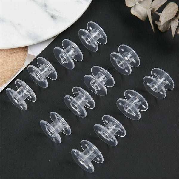 36/50Pcs Multicolor Thread Sewing Machine Bobbins Thread Embroidery Accessori AU
