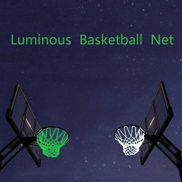 Glow In The Dark Fluorescence Light Up Basketball Net Shooting Basketball Hoop