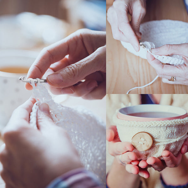 8Pcs Crochet Hooks Knitting Needles Ergonomic Crochet Hook Weave Yarn Tool DIY A