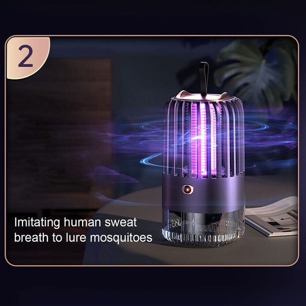 Bug Zapper Insect Catcher Trap Fly Electric Mozzie LED UV Mosquito Killer Lamp