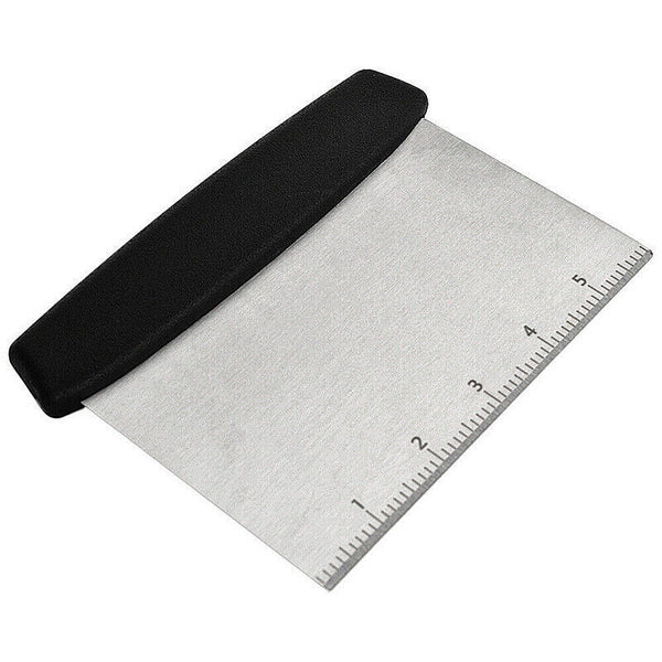 Dough Scraper Stainless Steel Bake Cake Slicer Pastry Cutter Multipurpose Bench