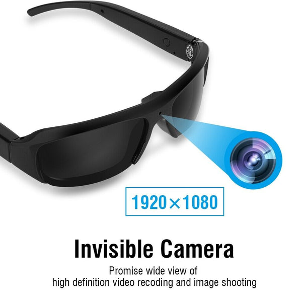 1080P Mini HD Spy Camera Glasses Hidden Eyeglass Sunglasses Cam Eyewear DVR AU 7342939157015 - Lets Party