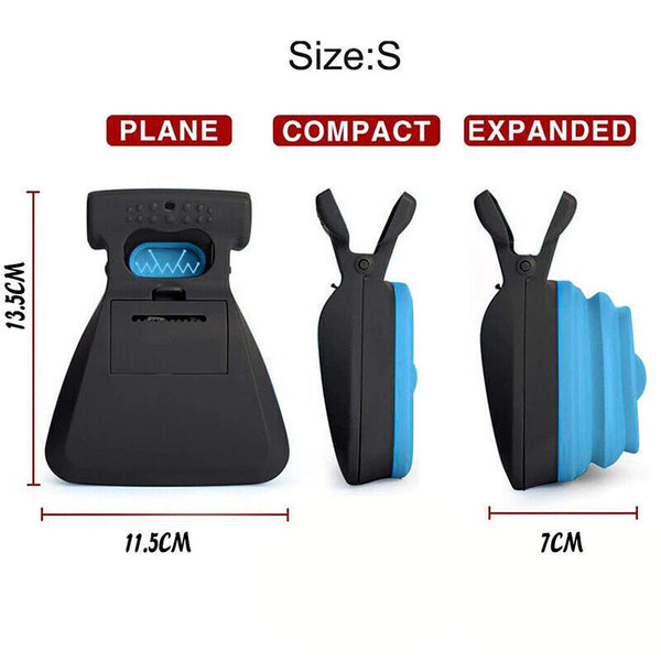 Pet Pooper Scooper Poop Scoop Dog Cat Waste Removal Foldable Pick Up Cleaner AU