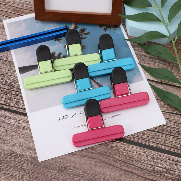 6-12PCS Sealing Chip Clips Plastic Sealer Grip Snack Food Storage Bag Sealing AU